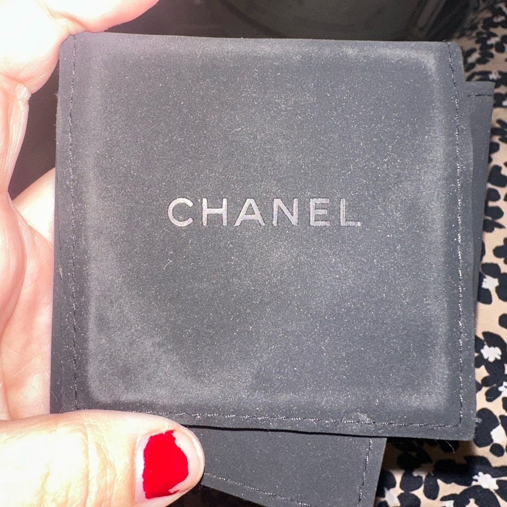 Chanel Silver and Blue Brooch Set - Picture 5 of 5